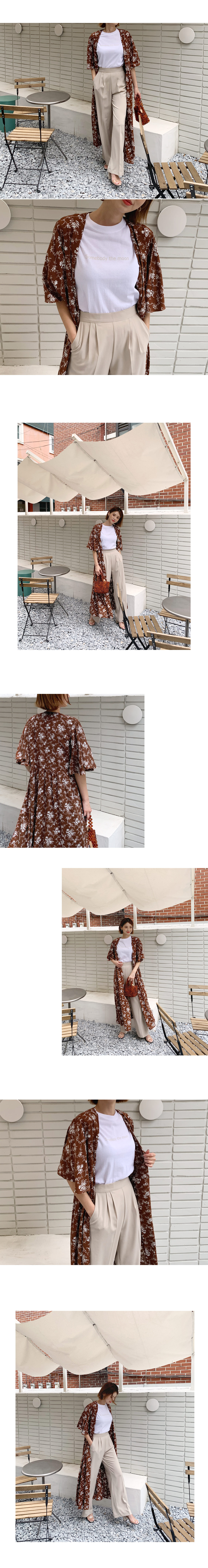 フローラルラップワンピース・全2色 | DHOLIC | 詳細画像4