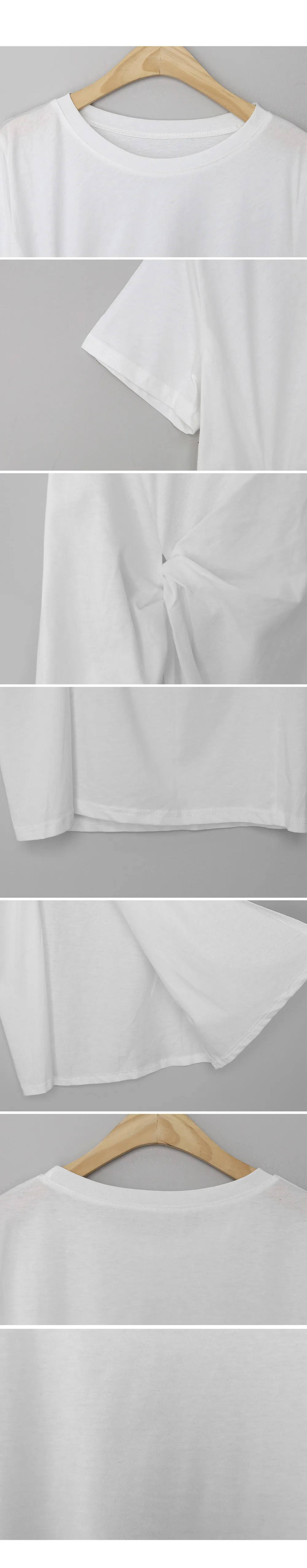 ツイストスリットロングTシャツ・全2色 | DHOLIC | 詳細画像6