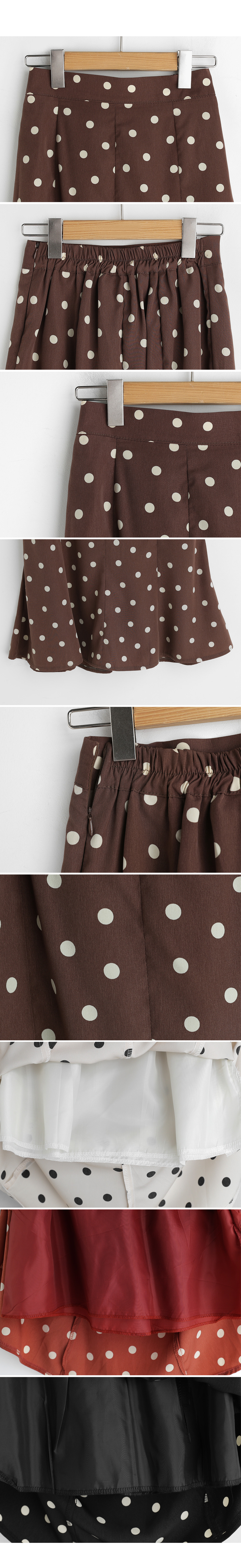 ドットAラインスカート・全4色 | DHOLIC | 詳細画像9