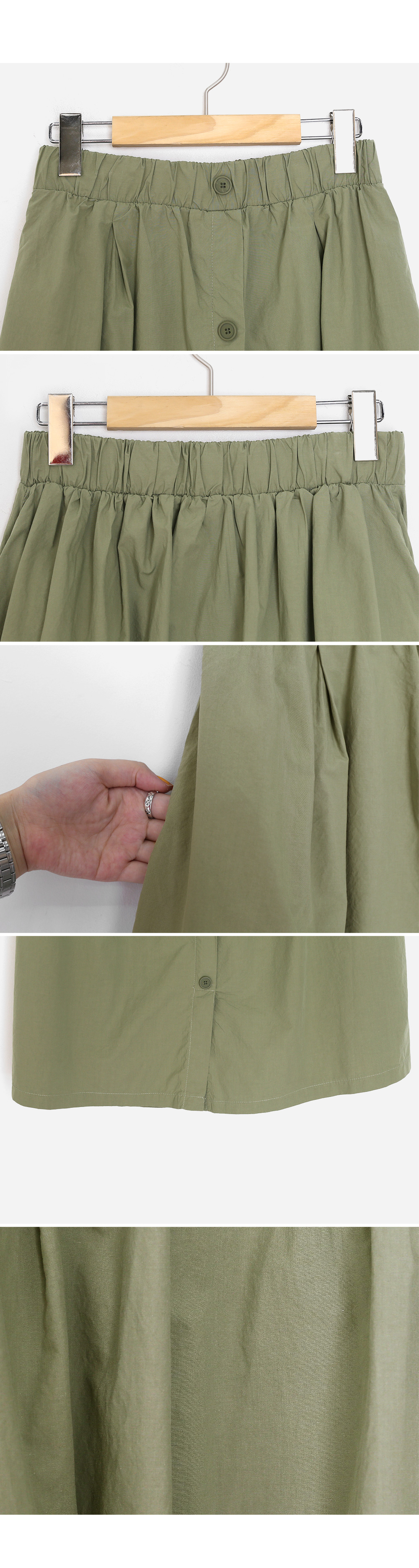 フロントボタンスカート・全3色 | DHOLIC PLUS | 詳細画像10