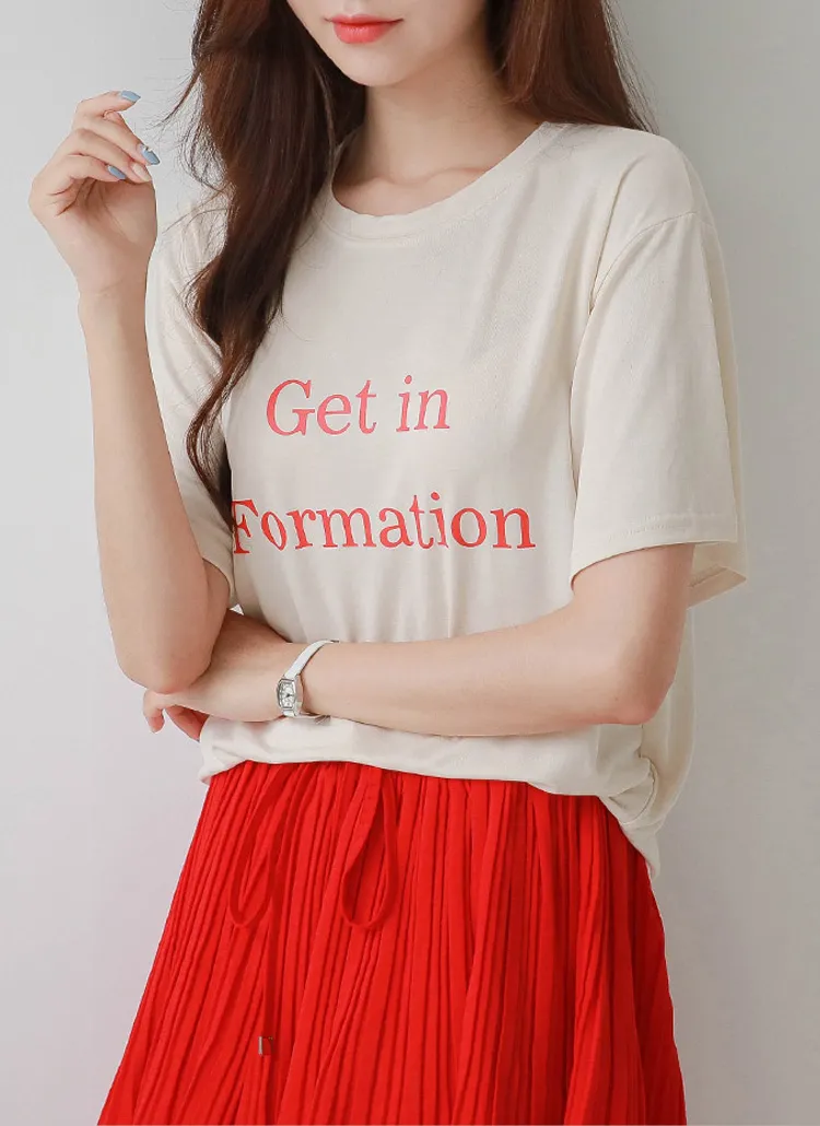 Get in Formation半袖Tシャツ | justone | 詳細画像1