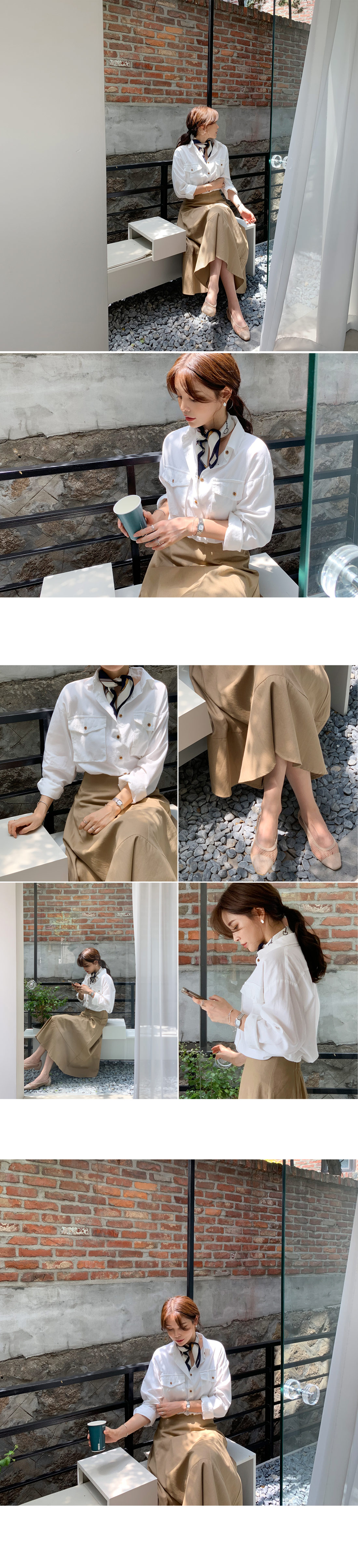 フレアラインスカート・全3色 | DHOLIC PLUS | 詳細画像4