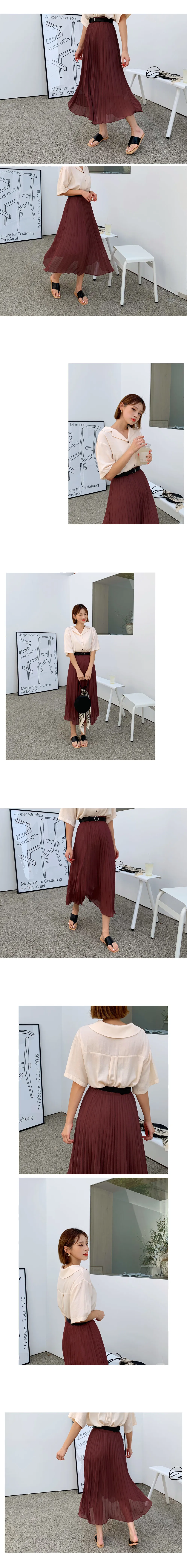 イージープリーツスカート・全5色 | DHOLIC | 詳細画像2