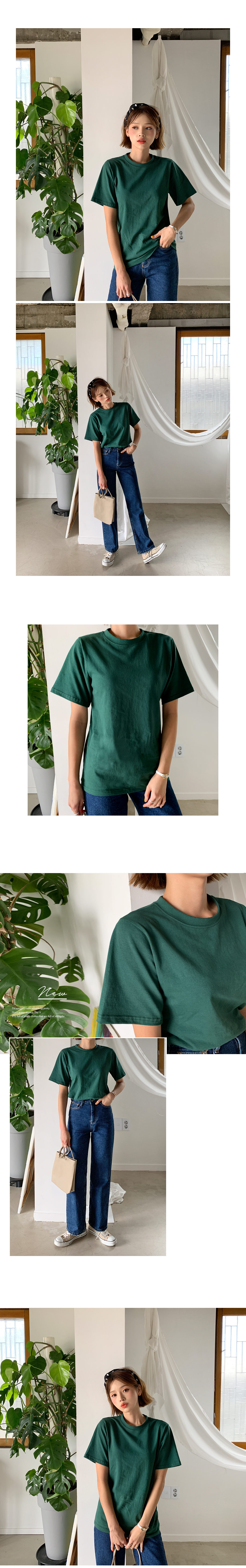 ラウンドネックTシャツ・全9色 | DHOLIC | 詳細画像3