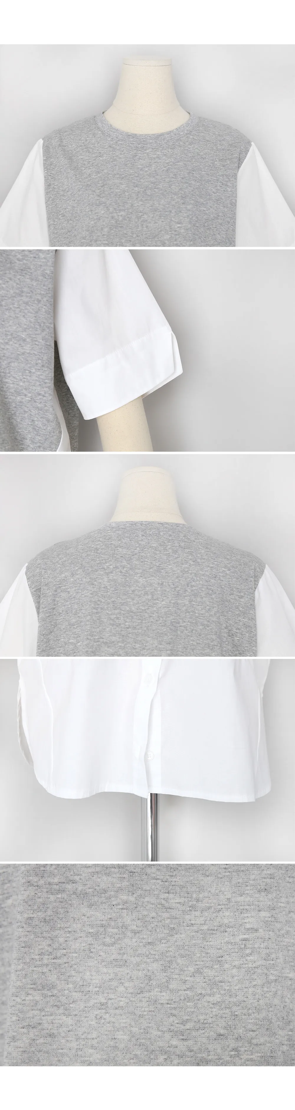 コントラストTシャツ・全2色 | DHOLIC PLUS | 詳細画像7