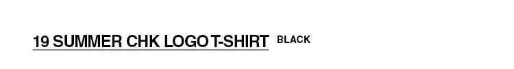 CHUCKラインロゴTシャツ(ブラック) | 詳細画像3