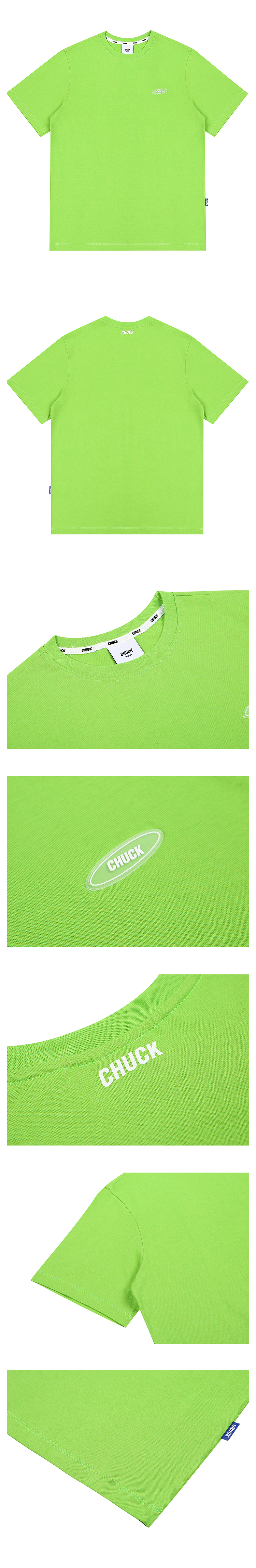 CHUCKミニロゴTシャツ(グリーン) | 詳細画像6