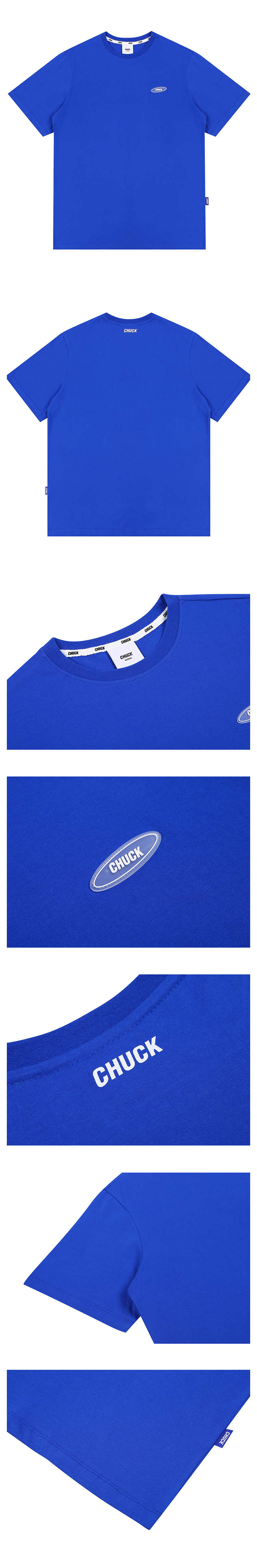 CHUCKミニロゴTシャツ(ブルー) | 詳細画像6