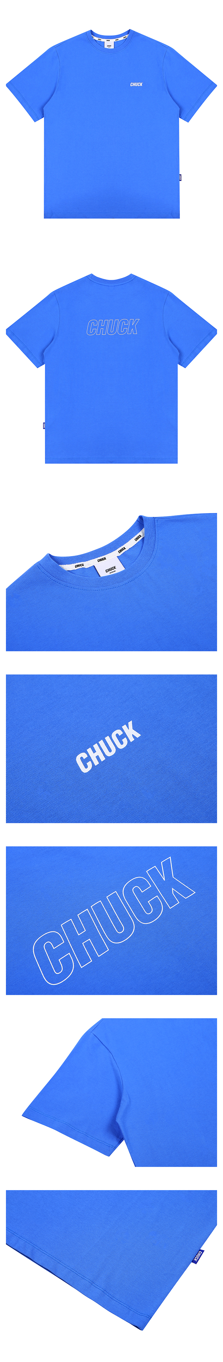 CHUCKサマーTシャツ(ライトブルー) | 詳細画像6