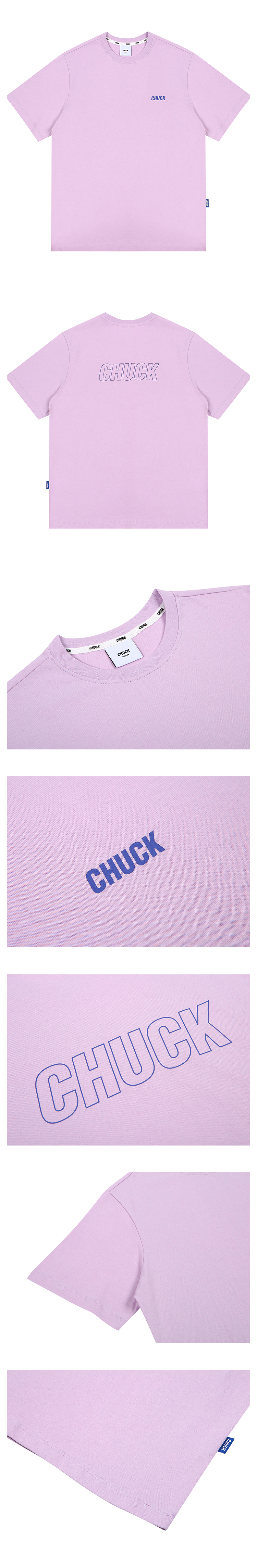 CHUCKサマーTシャツ(バイオレット) | 詳細画像6