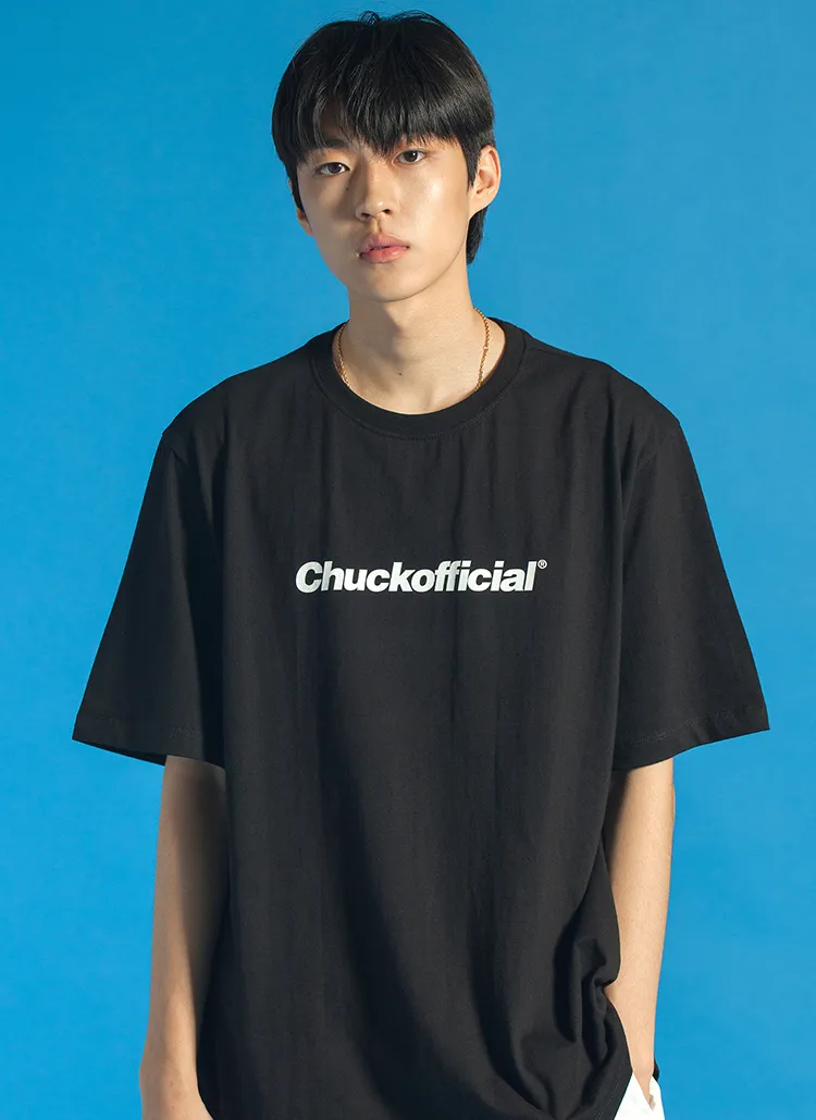Chuckofficial半袖Tシャツ(ブラック) | 詳細画像1