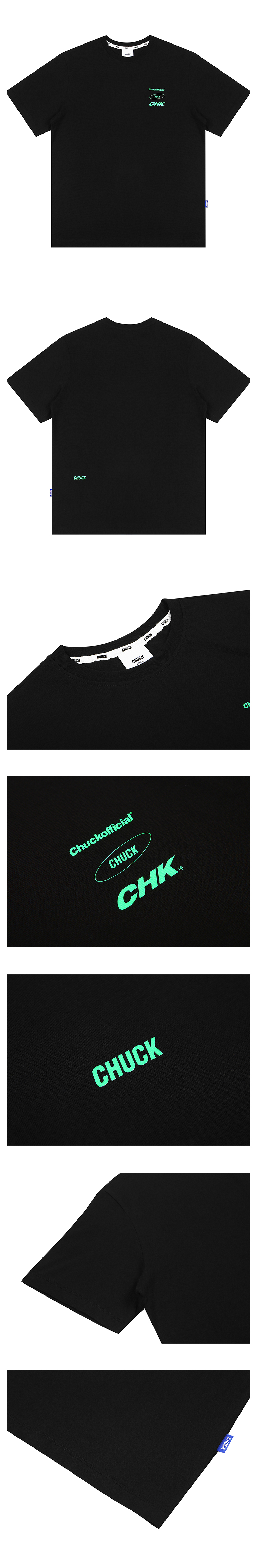 CHKロゴTシャツ(ブラック) | 詳細画像6