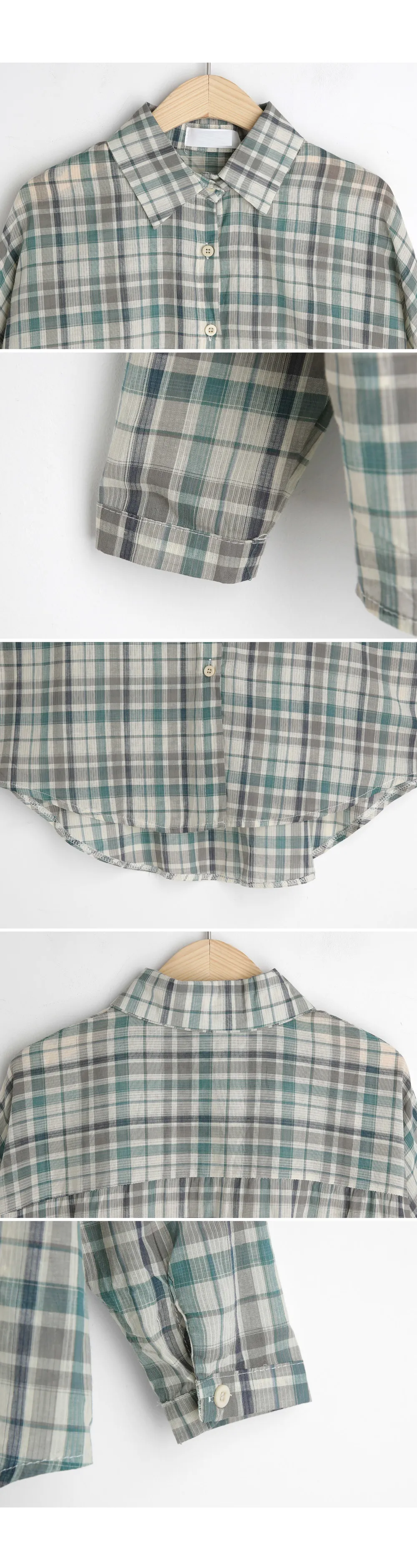 チェックルーズシャツ・全2色 | DHOLIC | 詳細画像5