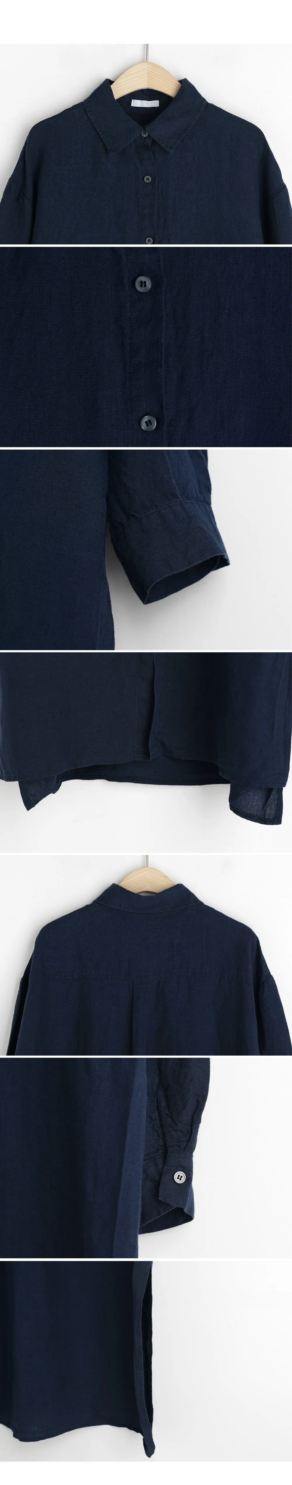 リネンロングシャツ・全3色 | DHOLIC PLUS | 詳細画像6