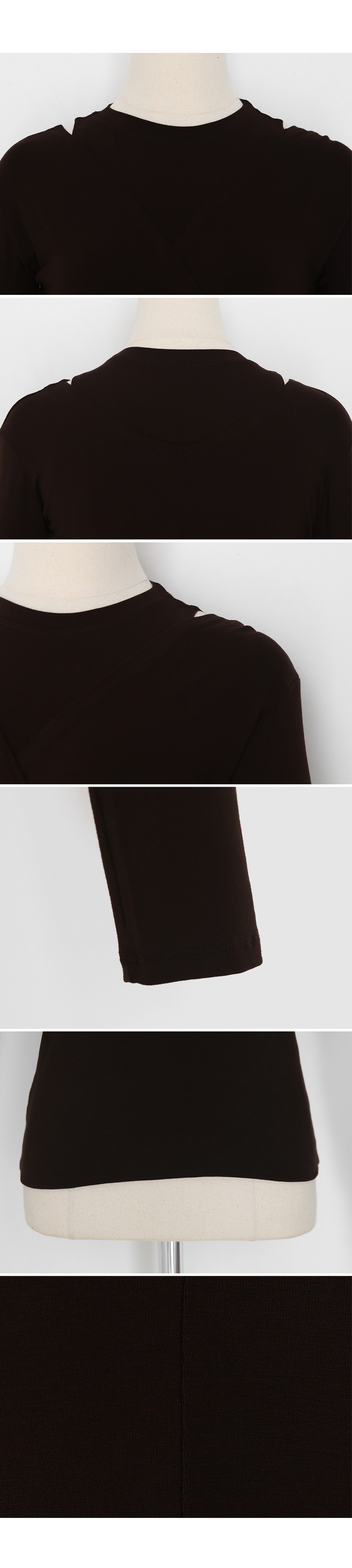 レイヤードライクTシャツ・全3色 | DHOLIC | 詳細画像5