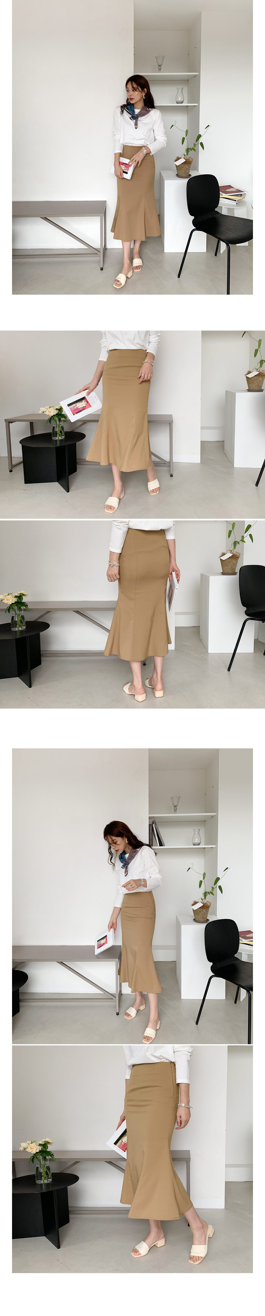 ロングマーメイドスカート・全3色 | DHOLIC PLUS | 詳細画像2