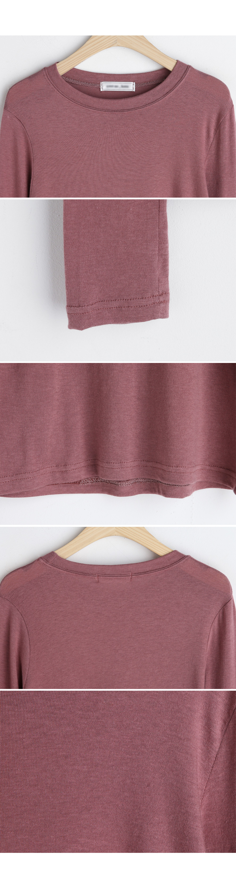 テンセル混Tシャツ・全5色 | DHOLIC | 詳細画像8
