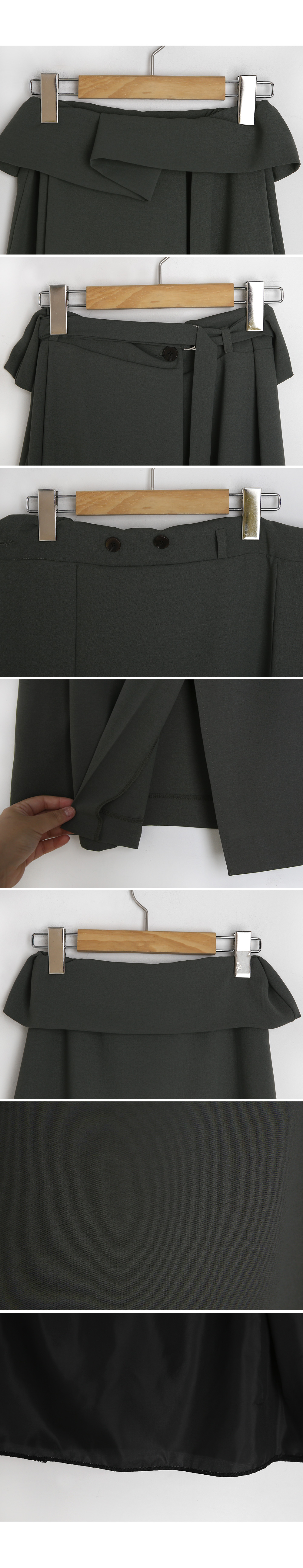 ベルトSETディテールスカート・全2色 | DHOLIC PLUS | 詳細画像6