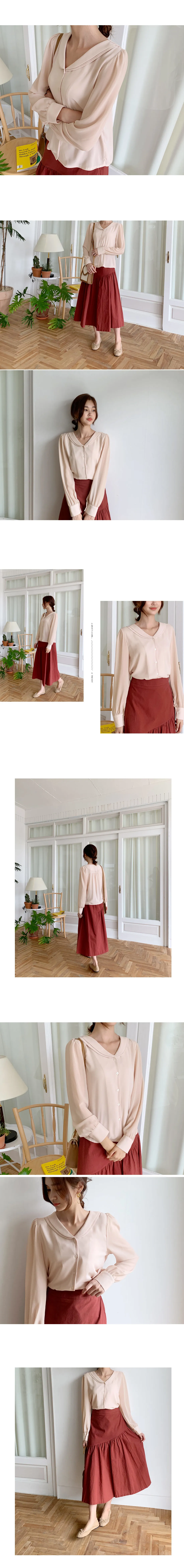 ダイアゴナルギャザースカート・全3色 | DHOLIC | 詳細画像7