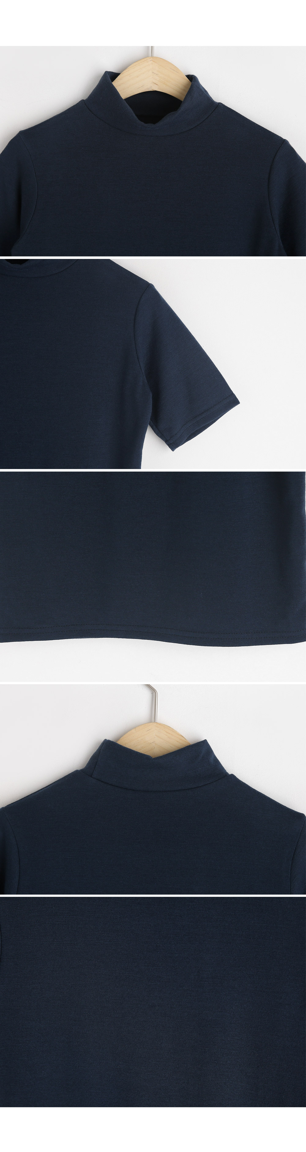 ハイネック半袖Tシャツ・全4色 | DHOLIC | 詳細画像8