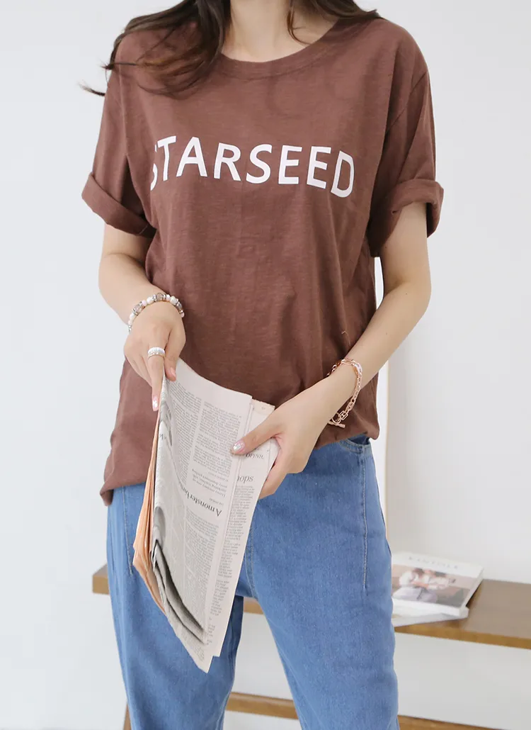 【1+1】STARSEED半袖Tシャツ | monicaroom | 詳細画像1