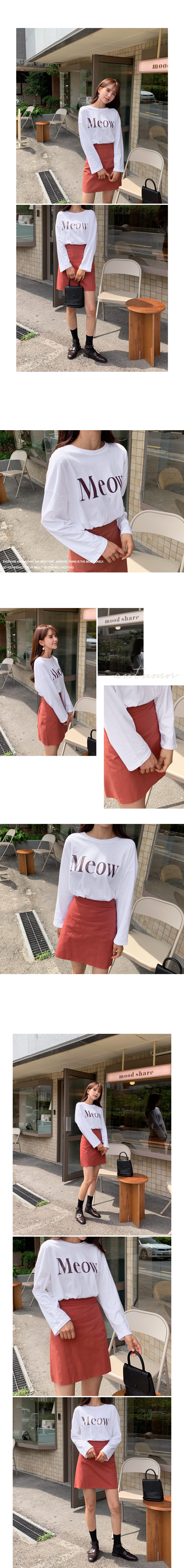 MeowプリントTシャツ・全3色 | DHOLIC | 詳細画像6