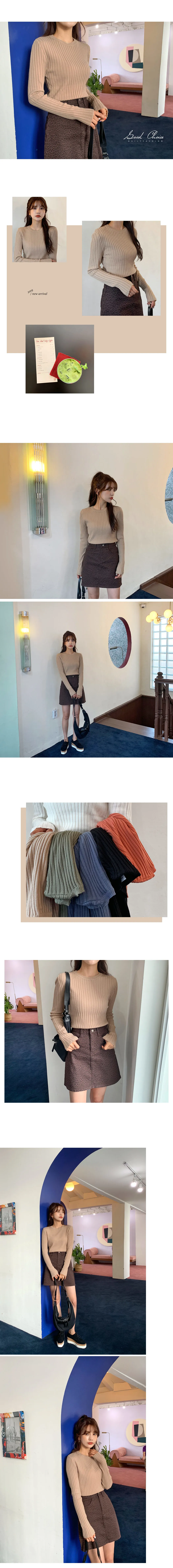 レオパードミニスカート・全3色 | DHOLIC | 詳細画像6
