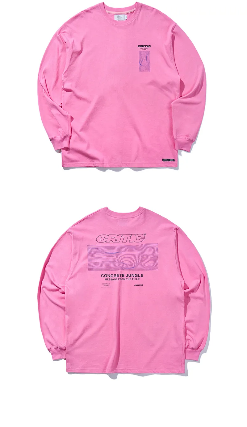 グラフィックプリントTシャツ(ピンク) | 詳細画像4