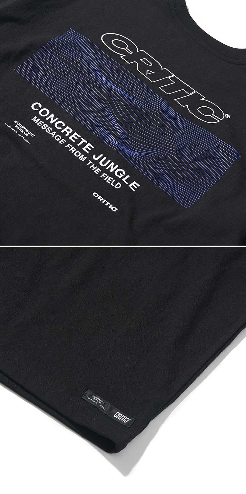 グラフィックプリントTシャツ(ブラック) | 詳細画像6