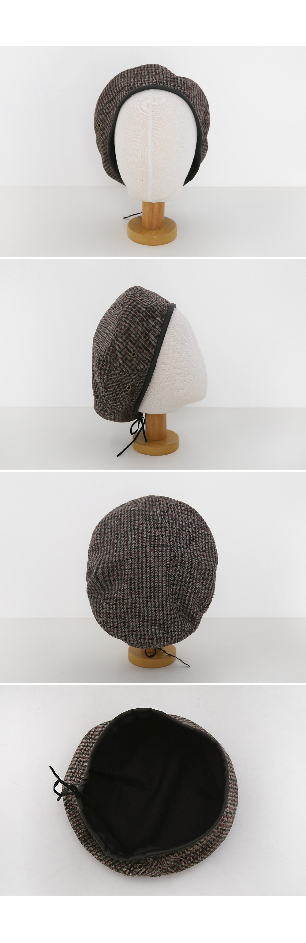 ドロストチェックベレー帽・全2色 | DHOLIC | 詳細画像8