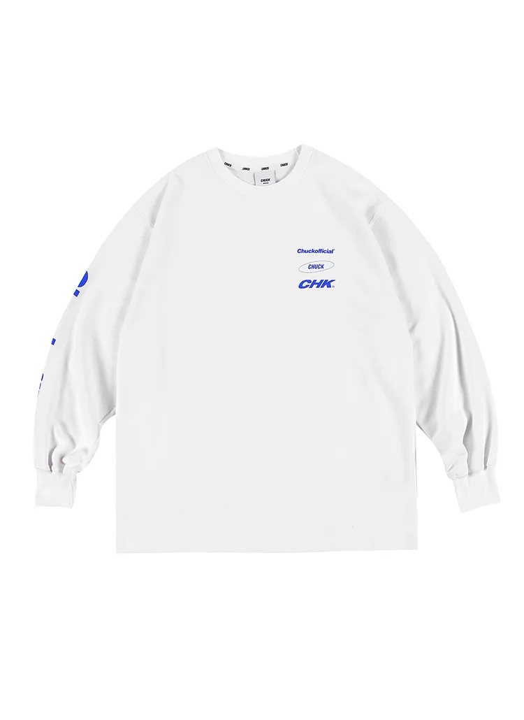2TYPEスリーブレタリングTシャツ(ホワイト) | 詳細画像1