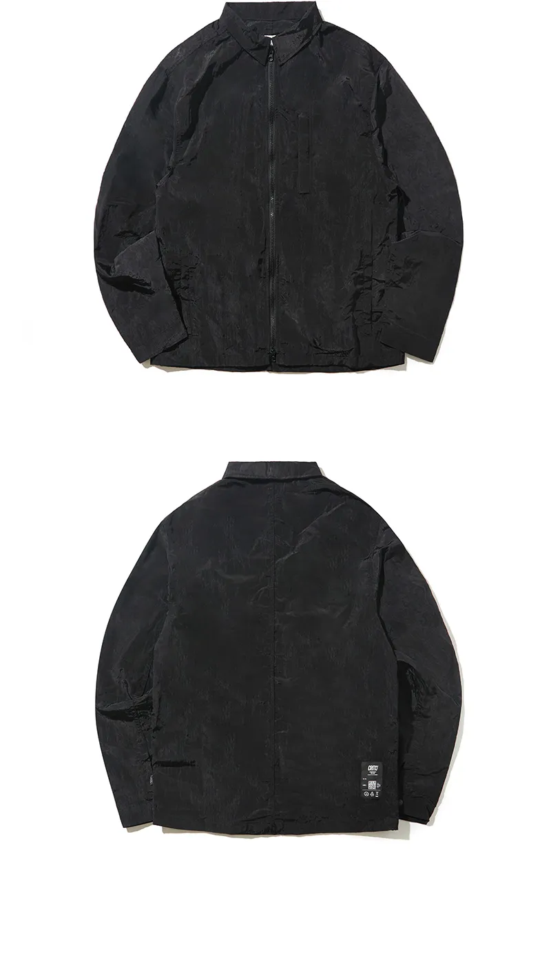 カラージップアップジャケット(ブラック) | 詳細画像6