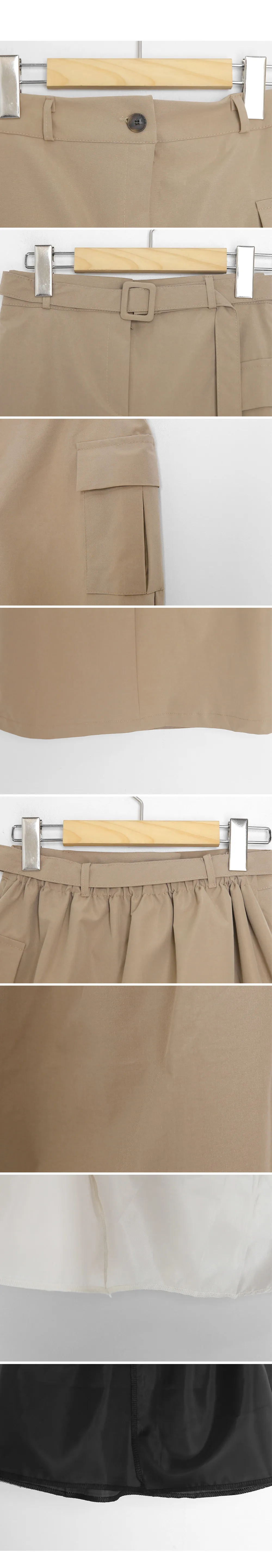 ベルトSETポケットスカート・全3色 | DHOLIC | 詳細画像6