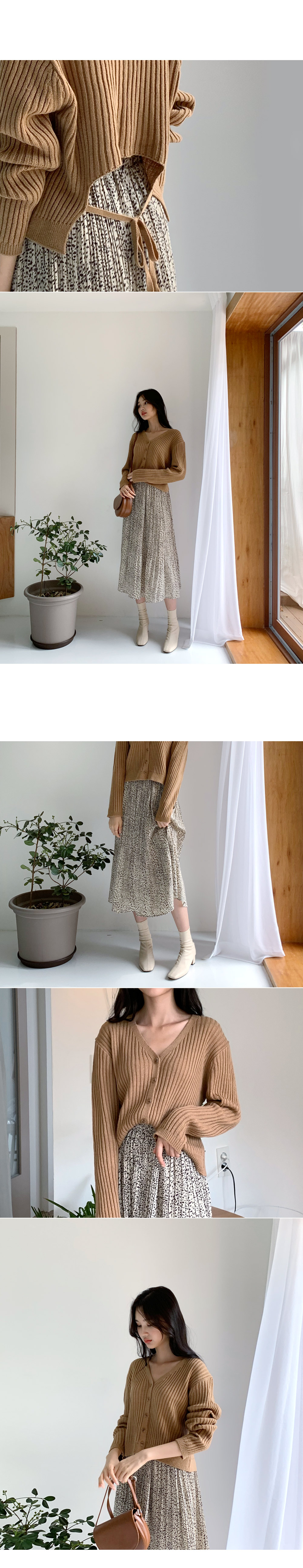 レオパードプリーツスカート・全2色 | DHOLIC | 詳細画像8