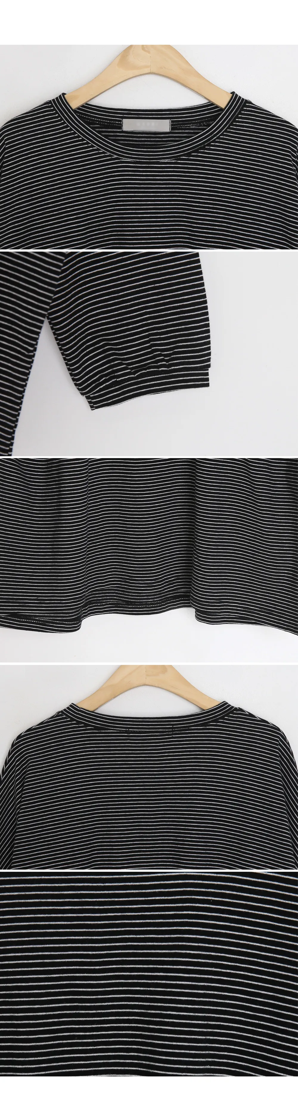 ボーダーボクシーTシャツ・全3色 | DHOLIC | 詳細画像7