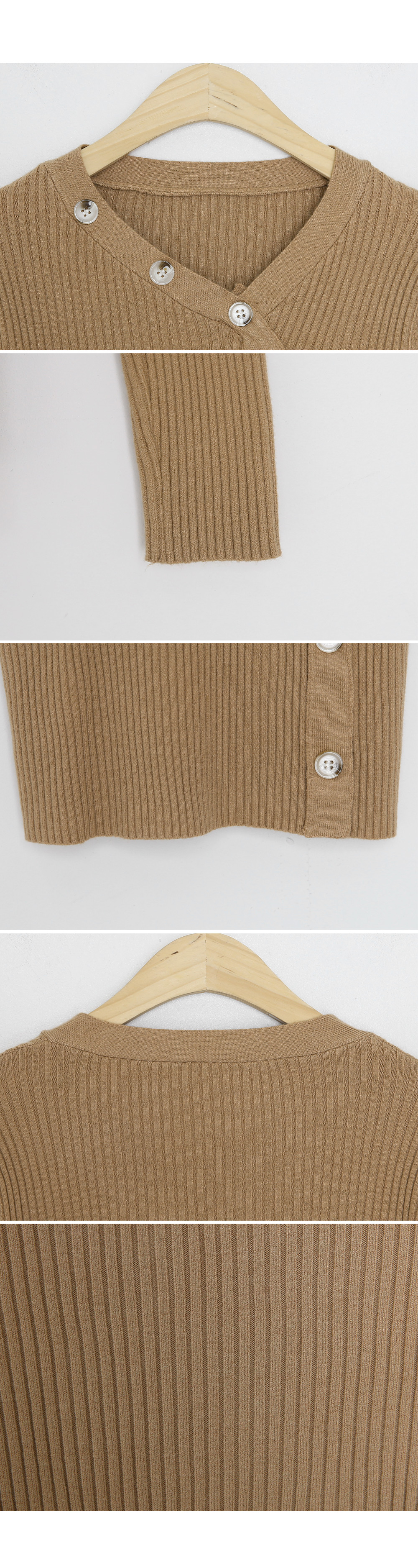 ダイアゴナルボタンニット・全2色 | DHOLIC | 詳細画像7