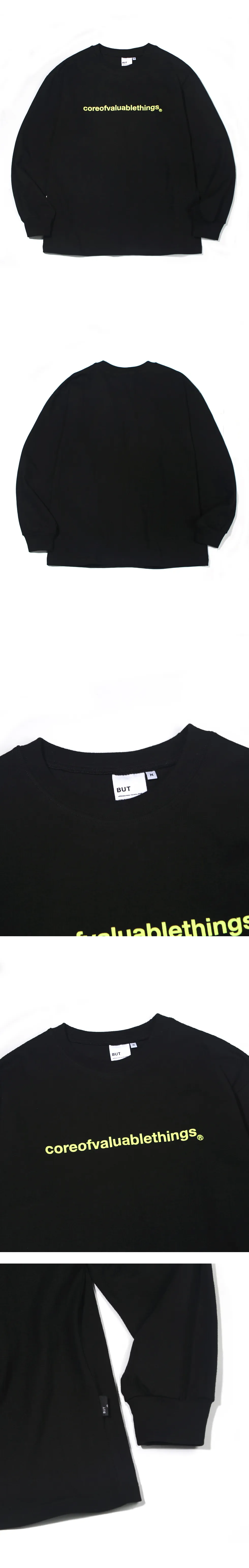 coreレタリングTシャツ(ブラック) | 詳細画像3