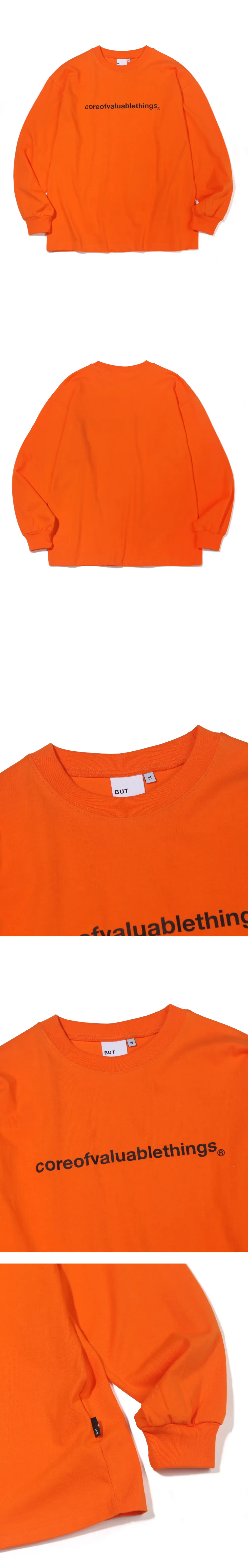 coreレタリングTシャツ(オレンジ) | 詳細画像3