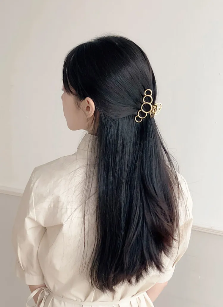 2TYPEサークルヘアクリップ | soo&soo | 詳細画像1