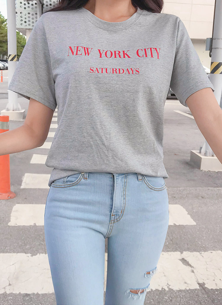 NEW YORK CITY半袖Tシャツ | lookgirl | 詳細画像1