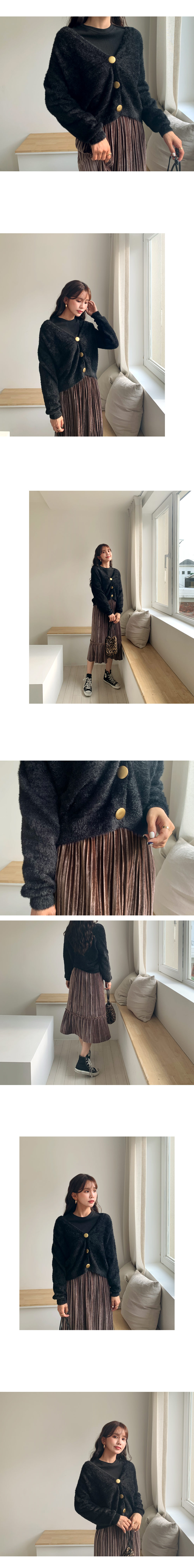ベロアプリーツスカート・全4色 | DHOLIC | 詳細画像6