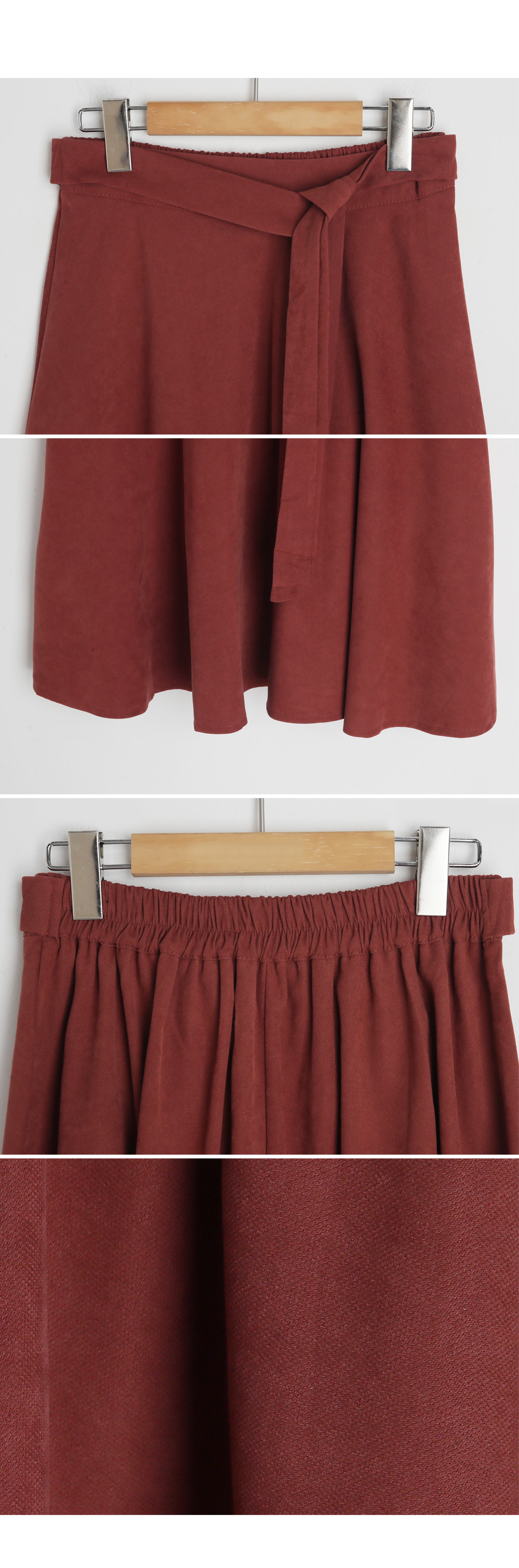 ウエストリボンスカート・全4色 | DHOLIC | 詳細画像8
