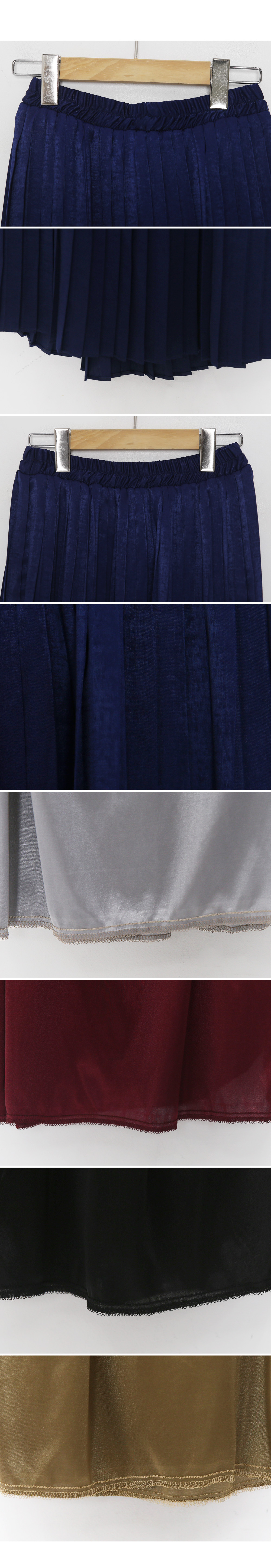 グロッシープリーツスカート・全5色 | DHOLIC | 詳細画像9