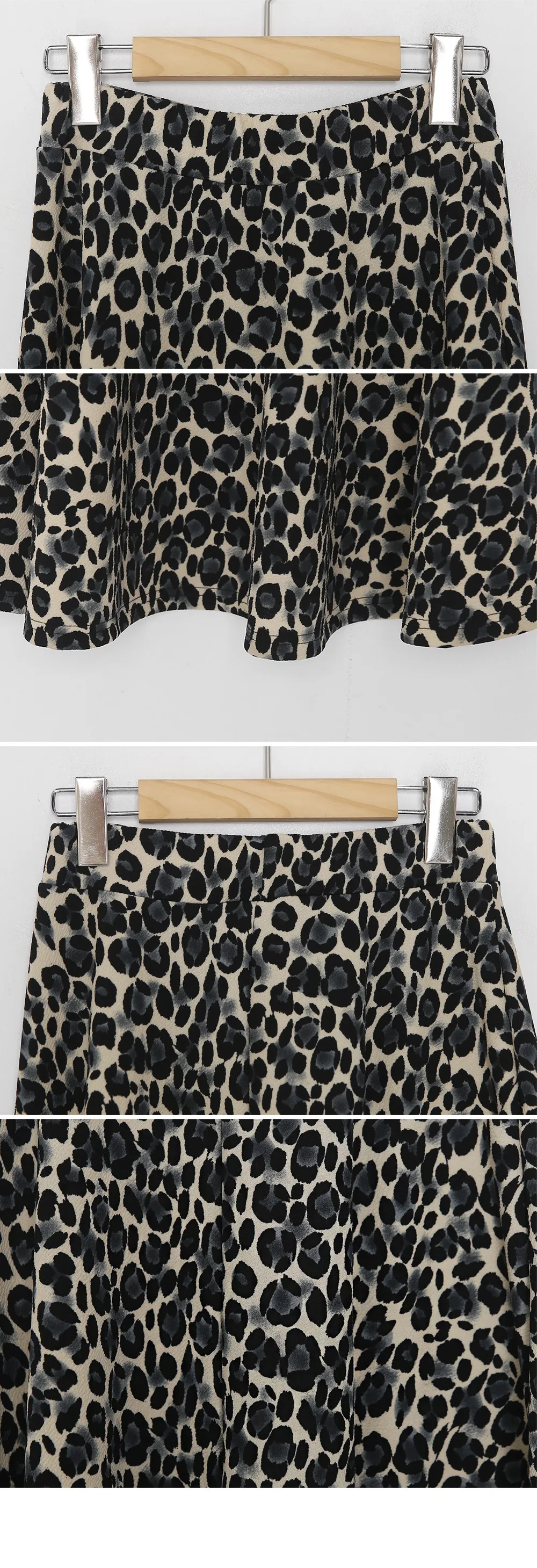 Tシャツ&レオパードスカートSET・全2色 | DHOLIC PLUS | 詳細画像6