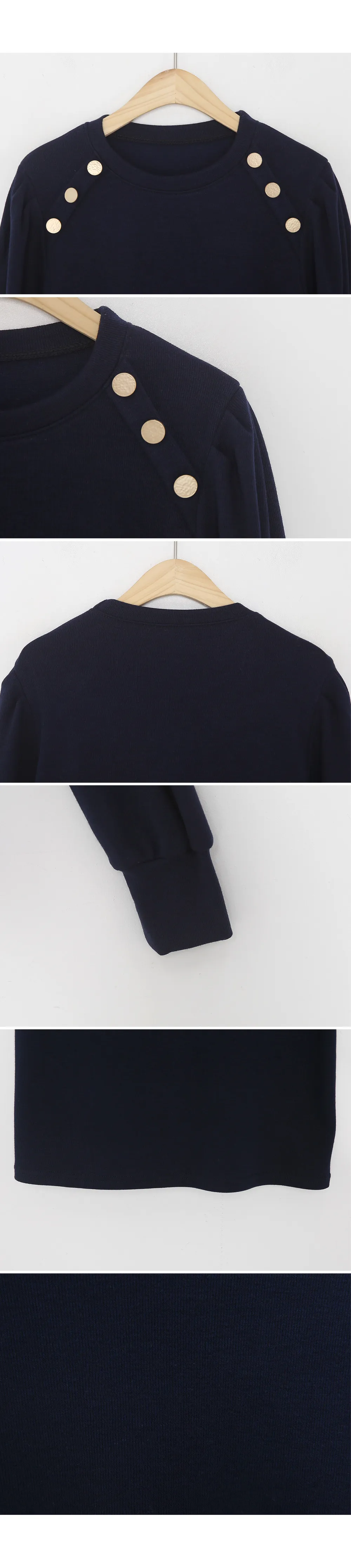 ショルダーボタンTシャツ・全5色 | DHOLIC PLUS | 詳細画像6
