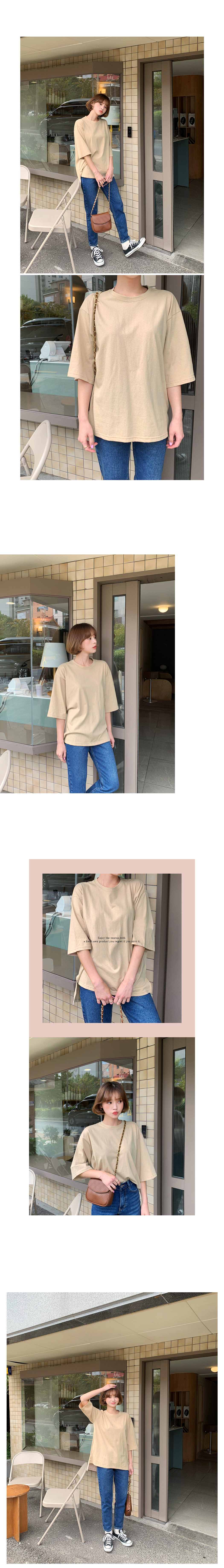 アンバランスヘムTシャツ・全3色 | DHOLIC | 詳細画像3