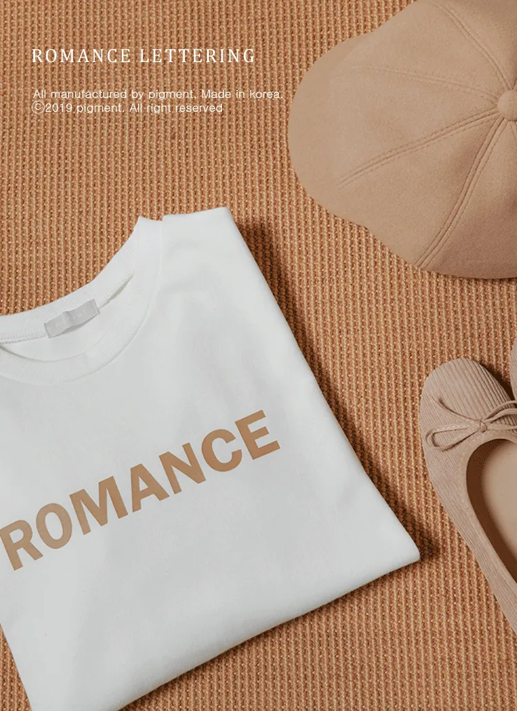 ROMANCE長袖Tシャツ | pigment | 詳細画像1