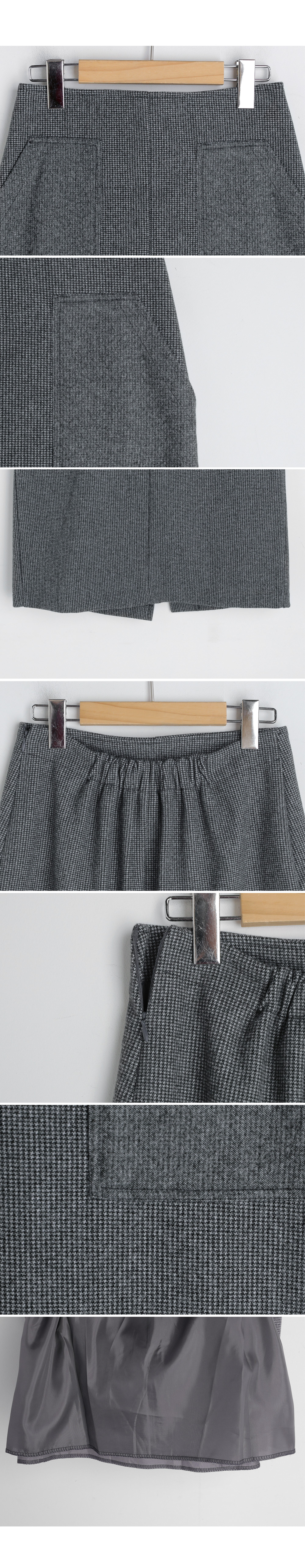 チェックポケットスカート・全2色 | DHOLIC | 詳細画像5