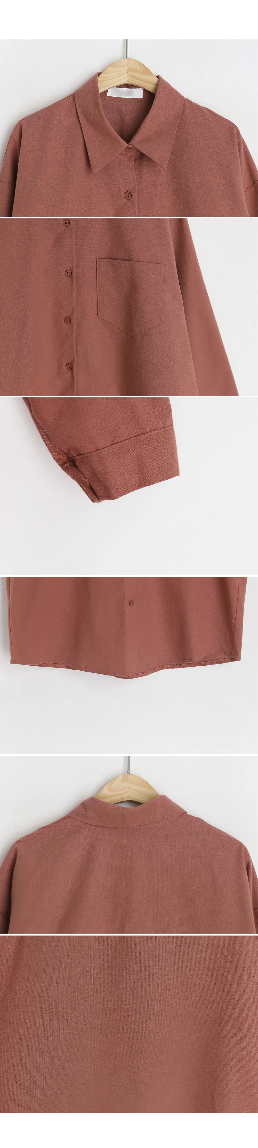 ルーズワンポケットシャツ・全4色 | DHOLIC | 詳細画像8