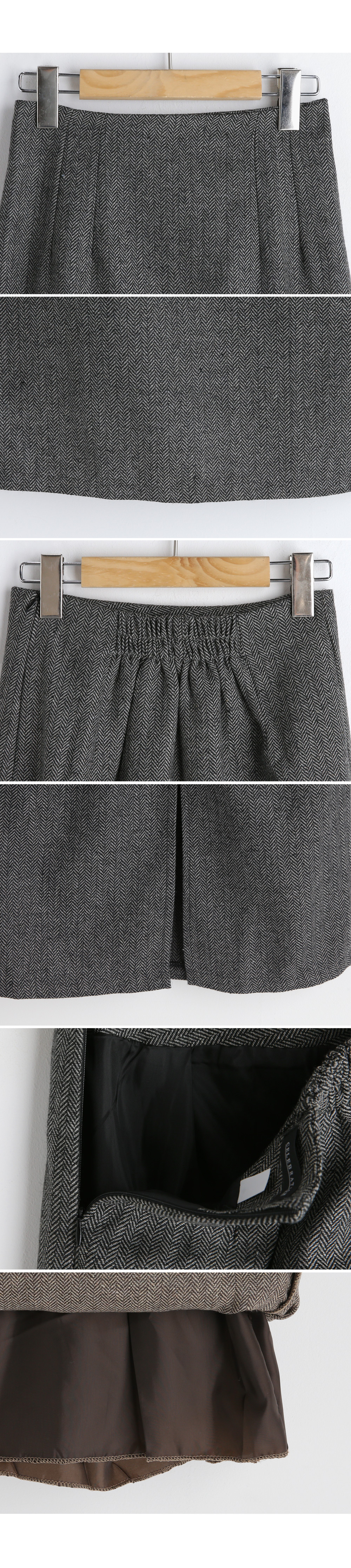 ヘリンボーンロングスカート・全2色 | DHOLIC | 詳細画像8